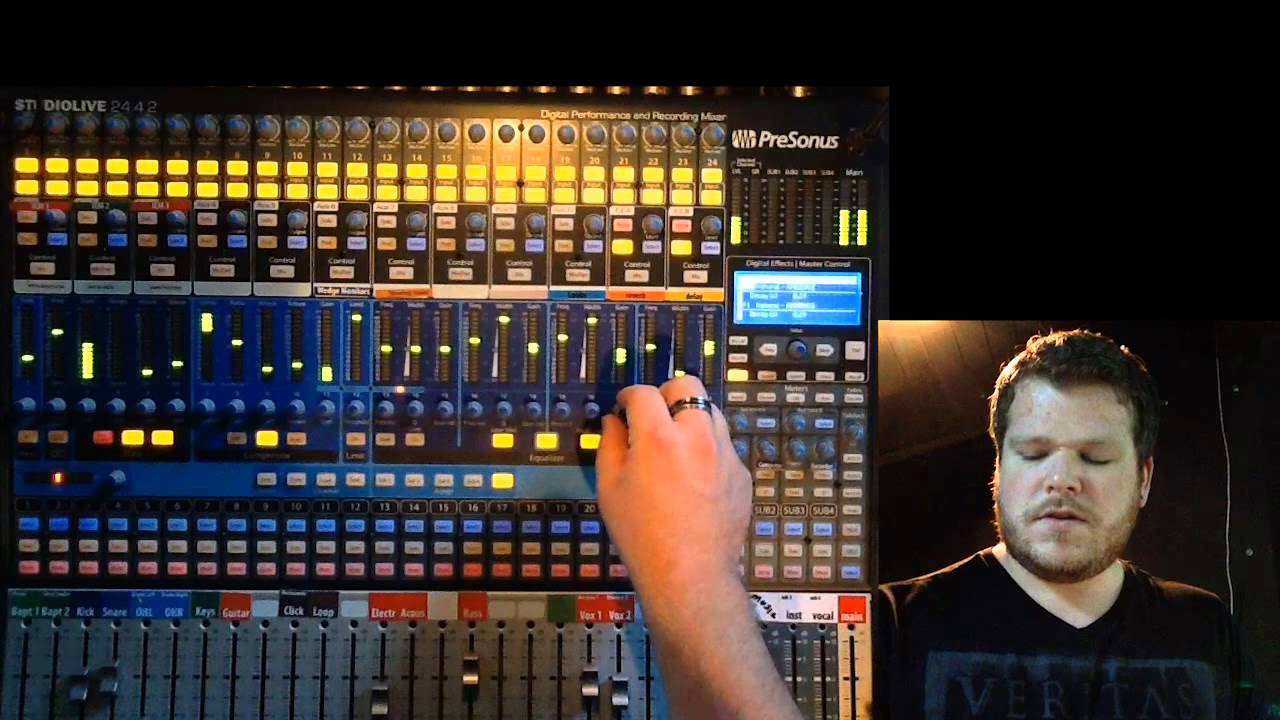 Presonus Audio Training #6 Mixing a Band