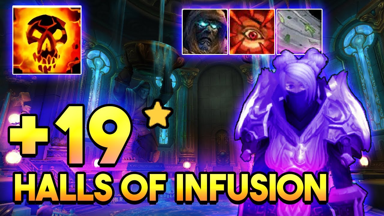 Shadow Priest M+ 10.1 | +19 Halls of Infusion