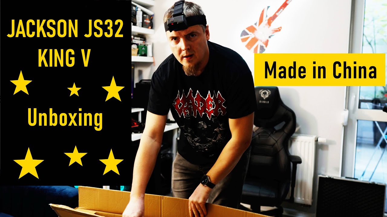 Gitara elektryczna | Jackson JS32 King V | Made in China | Unboxing