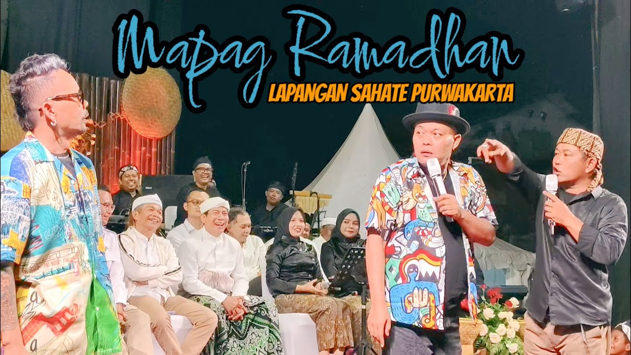 GOKIL!!! KANG SULE, OHANG & ANTON DI ACARA OM ZEIN. MAPAG RAMADHAN PURWAKARTA @sedulurbapaaing 