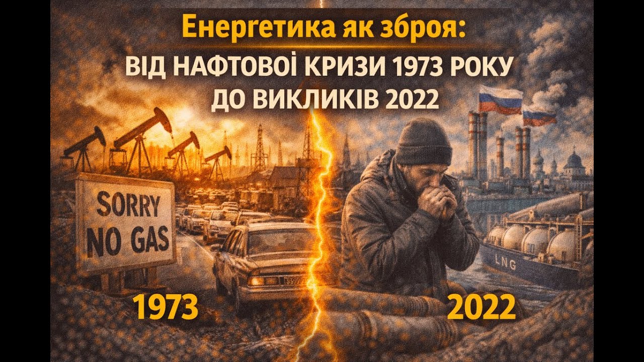 Енергетика як зброя: від нафтової кризи 1973 року до викликів 2022