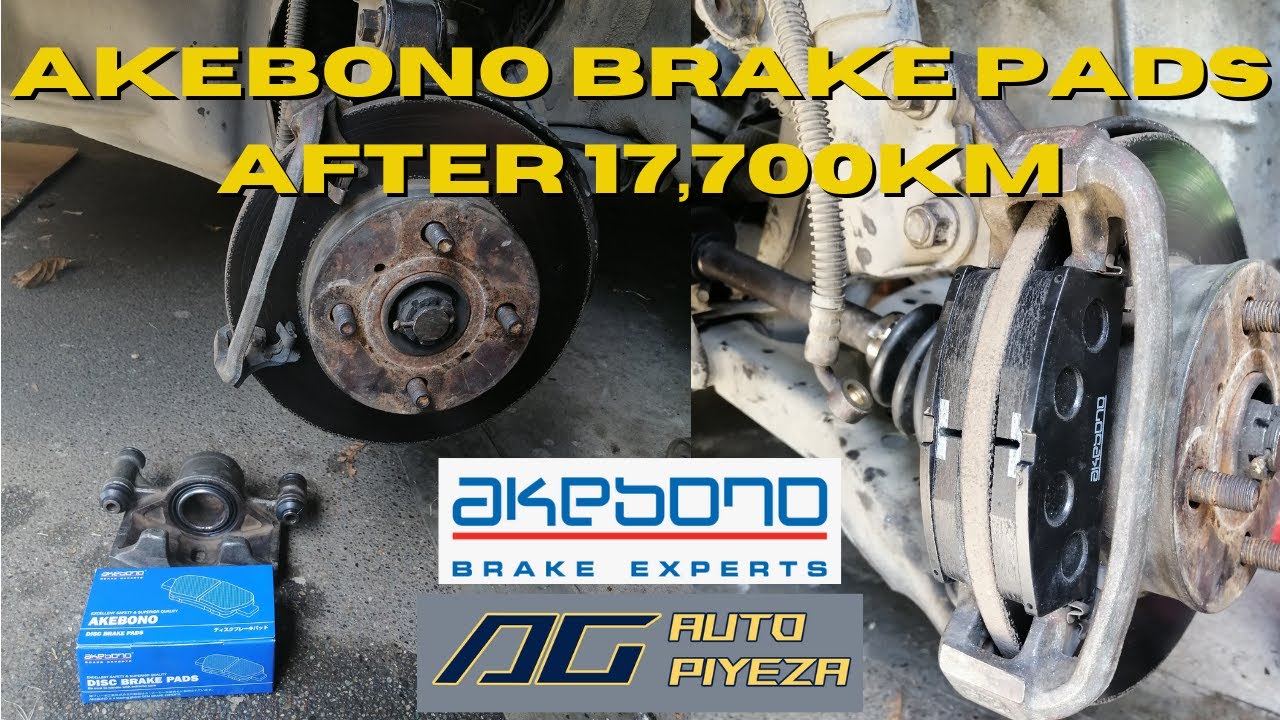 Akebono Brake Pads after 17,700km or 1 year