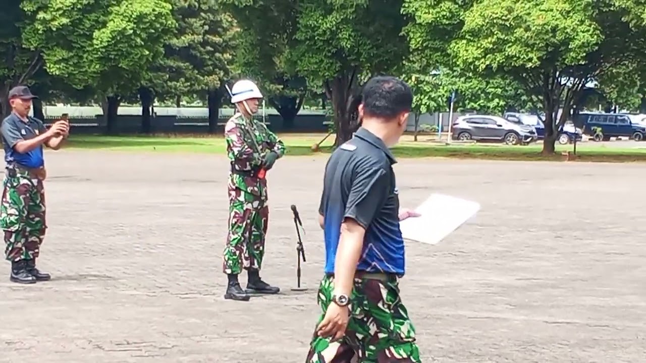 Seleksi Calon Komandan Upacara dan MC tingkat TNI AU tahun 2025 #2