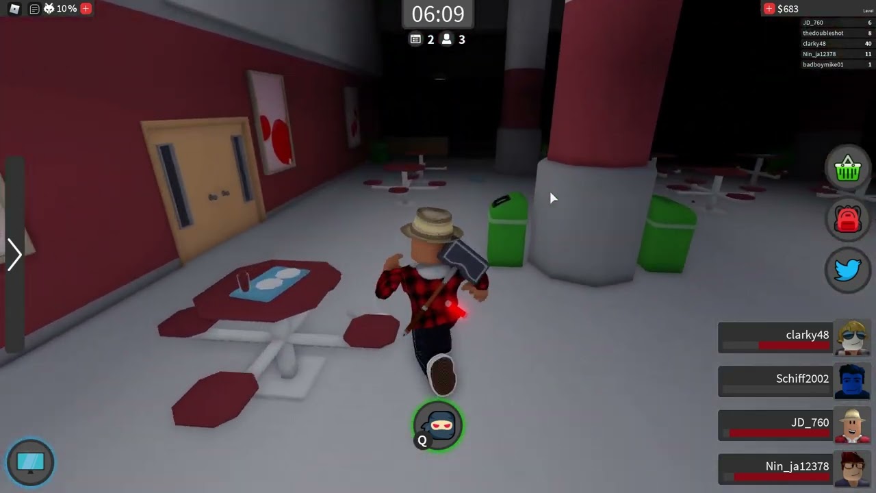 Roblox Flee The Facility Survivor Gameplay
