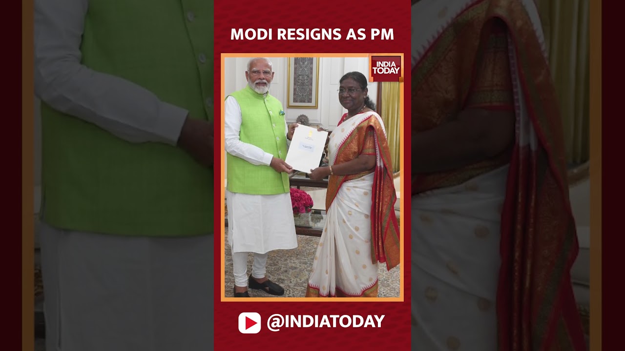 Modi Resigns As PM, Swearing-in Ceremony Likely On June 8 | India Today News