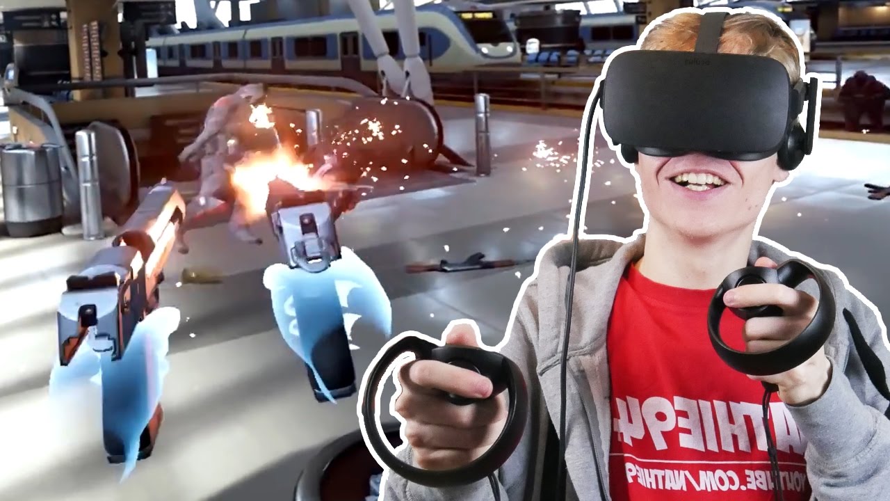 EPIC SHOOTER GAME WITH OCULUS TOUCH! | Bullet Train VR (Oculus Rift CV1 Gameplay)