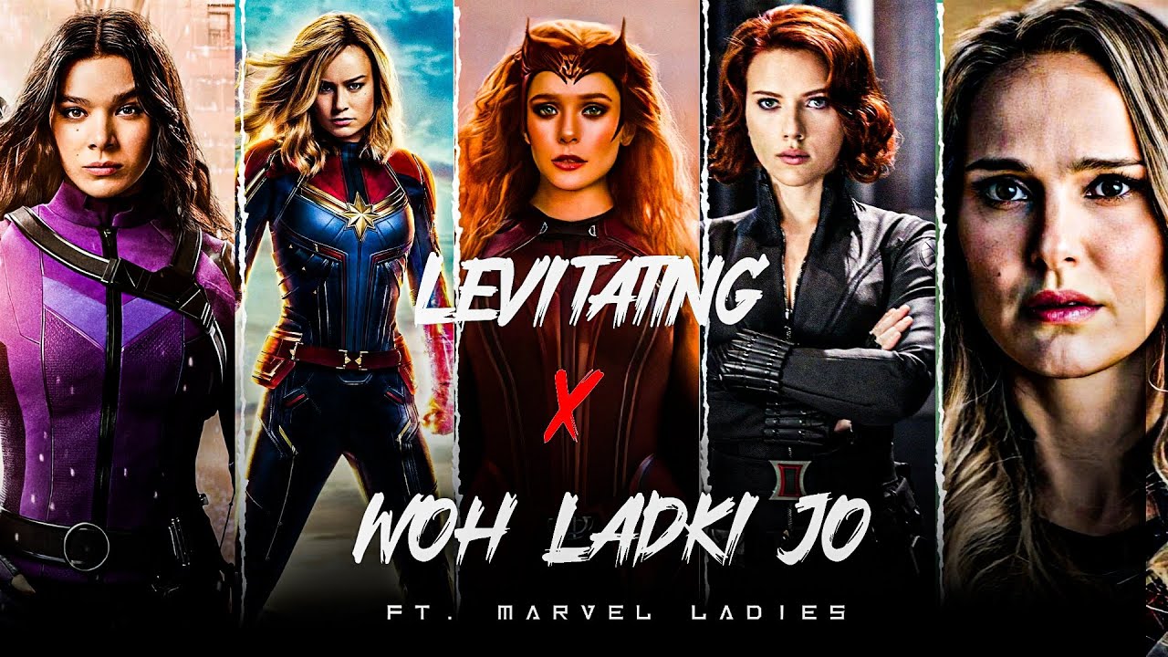 Marvel Ladies edit | Levitating x wo ladki jo | Blade Edits