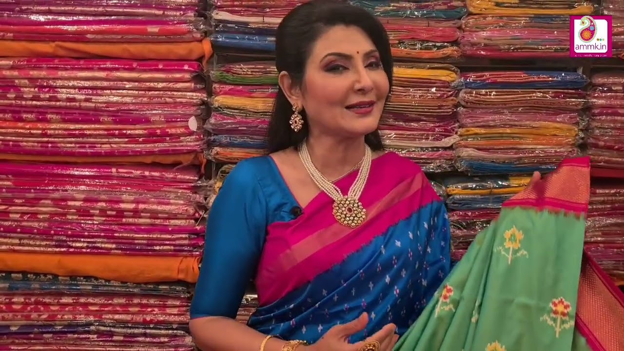 Different Variation on Ikkat Silk Collection by Swarnali Kanjilal