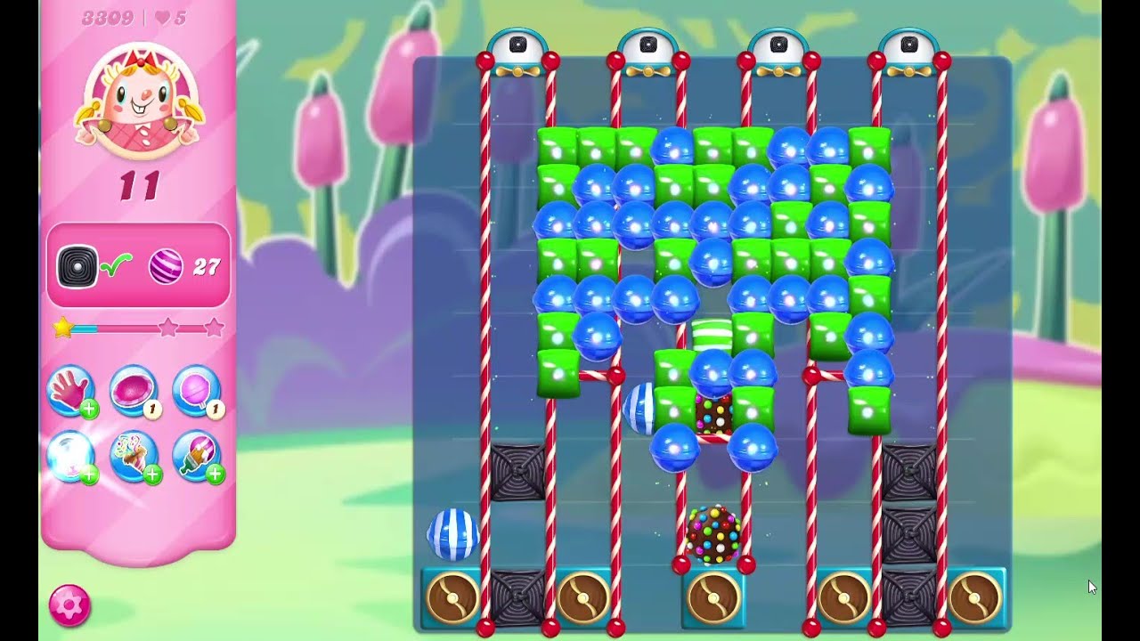 Candy Crush Saga Level 3309 Magic Shuffler (Extra Work)