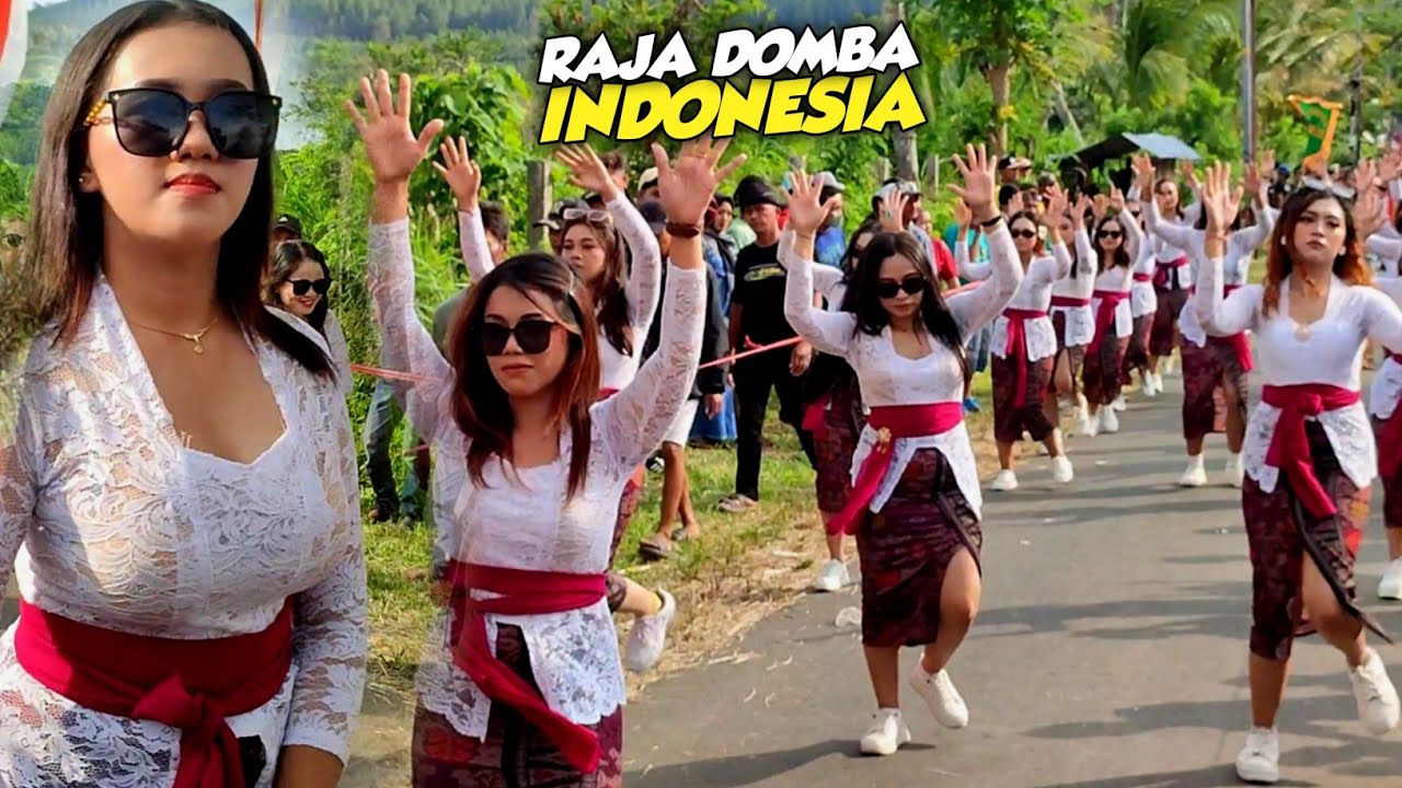 Karnaval Sidomulyo dari Grup Raja Domba Indonesia Pargoyy Kecak Bali
