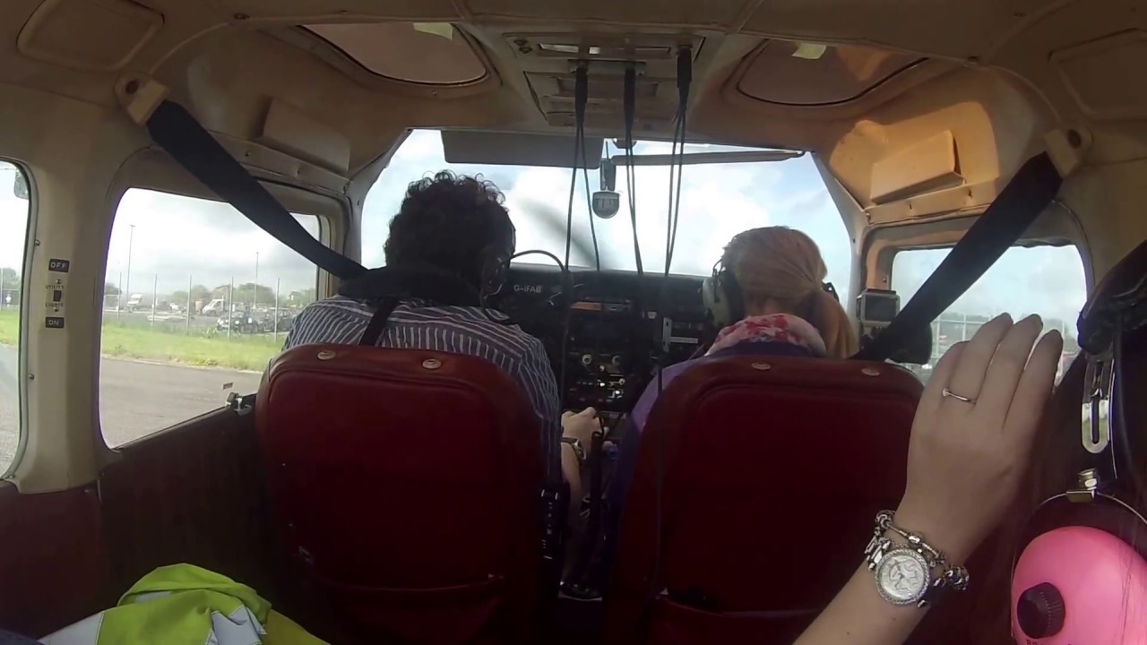 Bristol to Jersey in the Cessna 182Q.