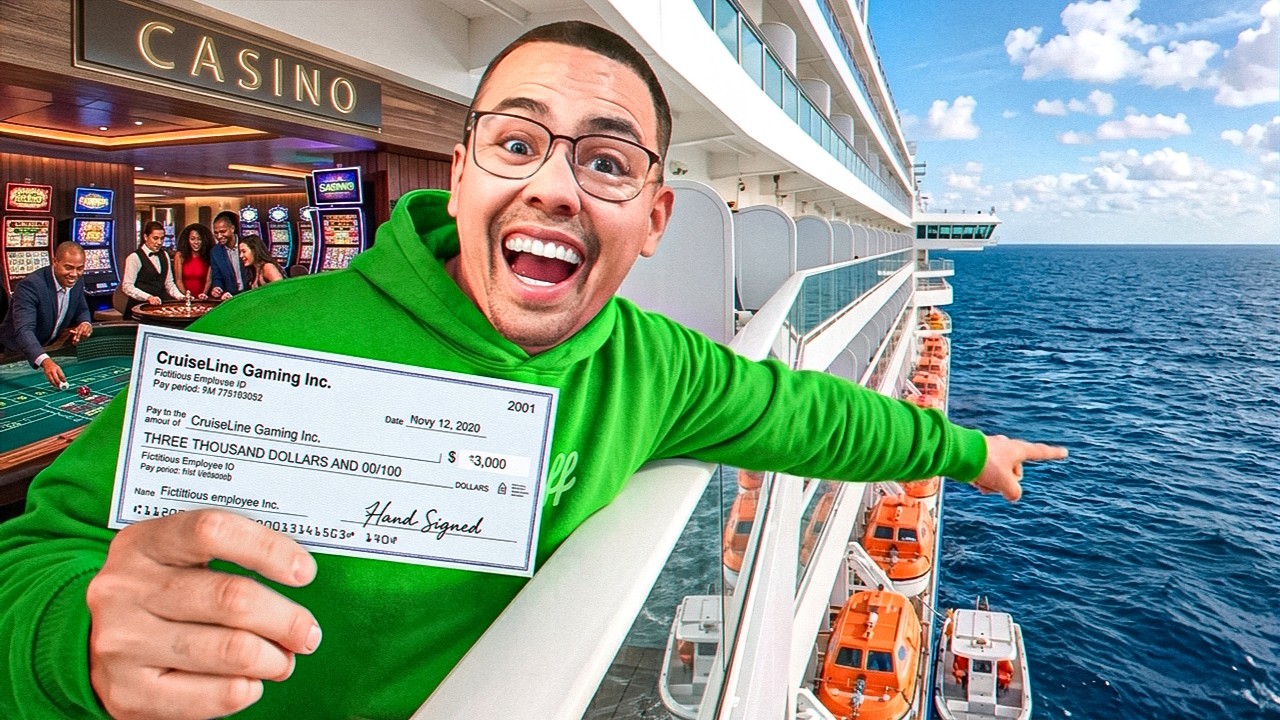 I Gambled My PAYCHECK on a Cruise Ship Casino&hellip;