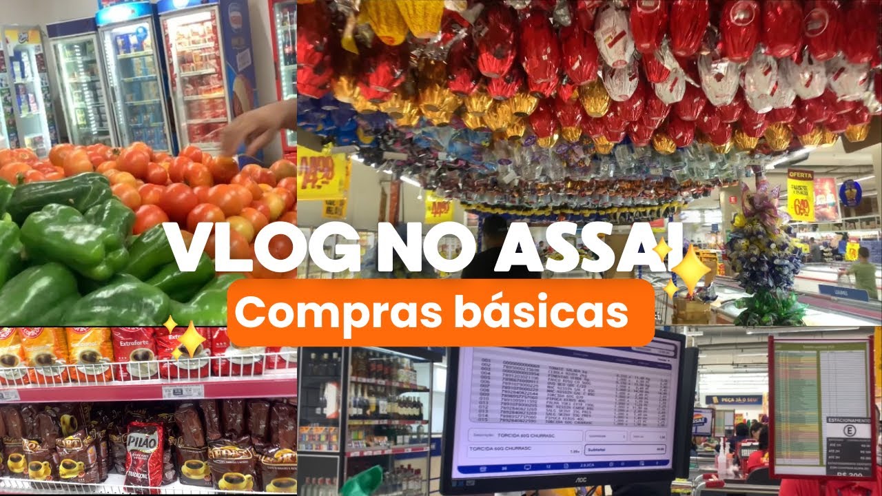 Vlog fazendo compras no Assaí | Organizando as compras 🛒 🥰🙏🏼