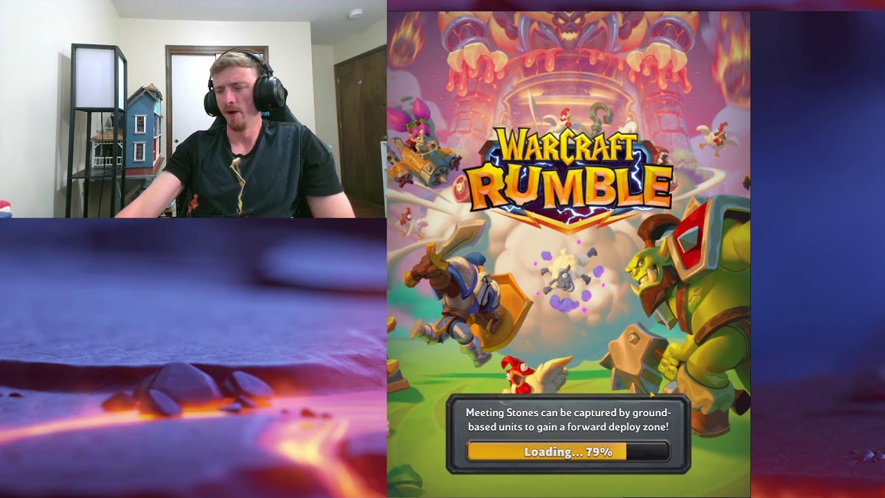 power flickered :D Back from vacation! What does pvp look like? #WarcraftRumblePartner