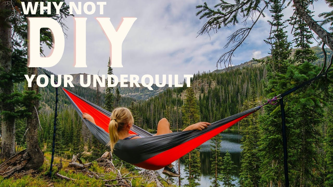 Hur gör man en underquilt för hammock hemma