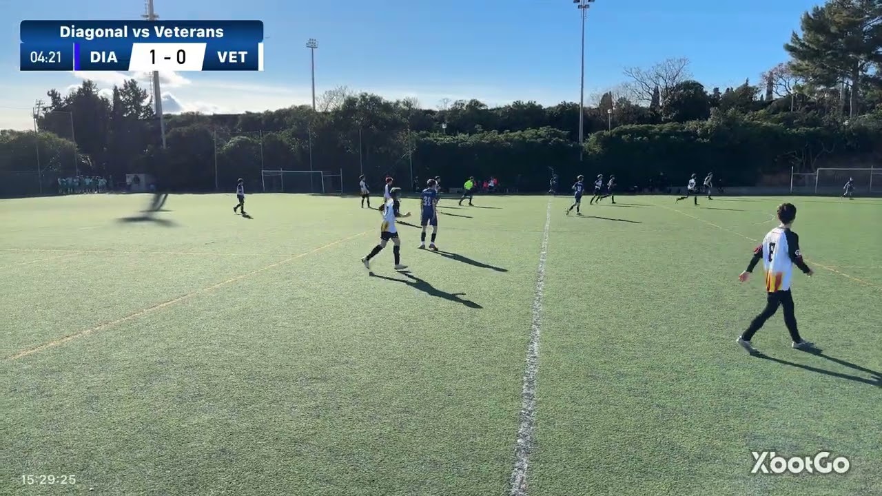 Cadete SUB15 Segunda División Jornada 16  Diagonal 'B' vs Veterans 'A' (2-1)