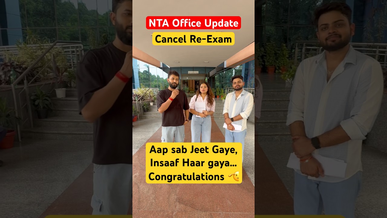 Cancel ❌ Re-exam NTA Protest # #ugcnetexam #latestupdate #ugcnet2026 #ytshorts #shortsfeed