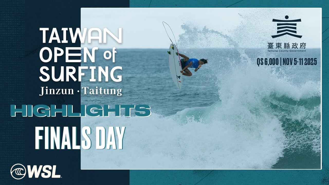 Highlights: Taiwan Open of Surfing 2025 - Finals Day