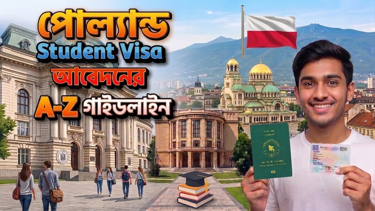 Poland Student Visa: বাংলাদেশ থেকে আবেদনের সঠিক পদ্ধতি || (A to Z) Guidelines