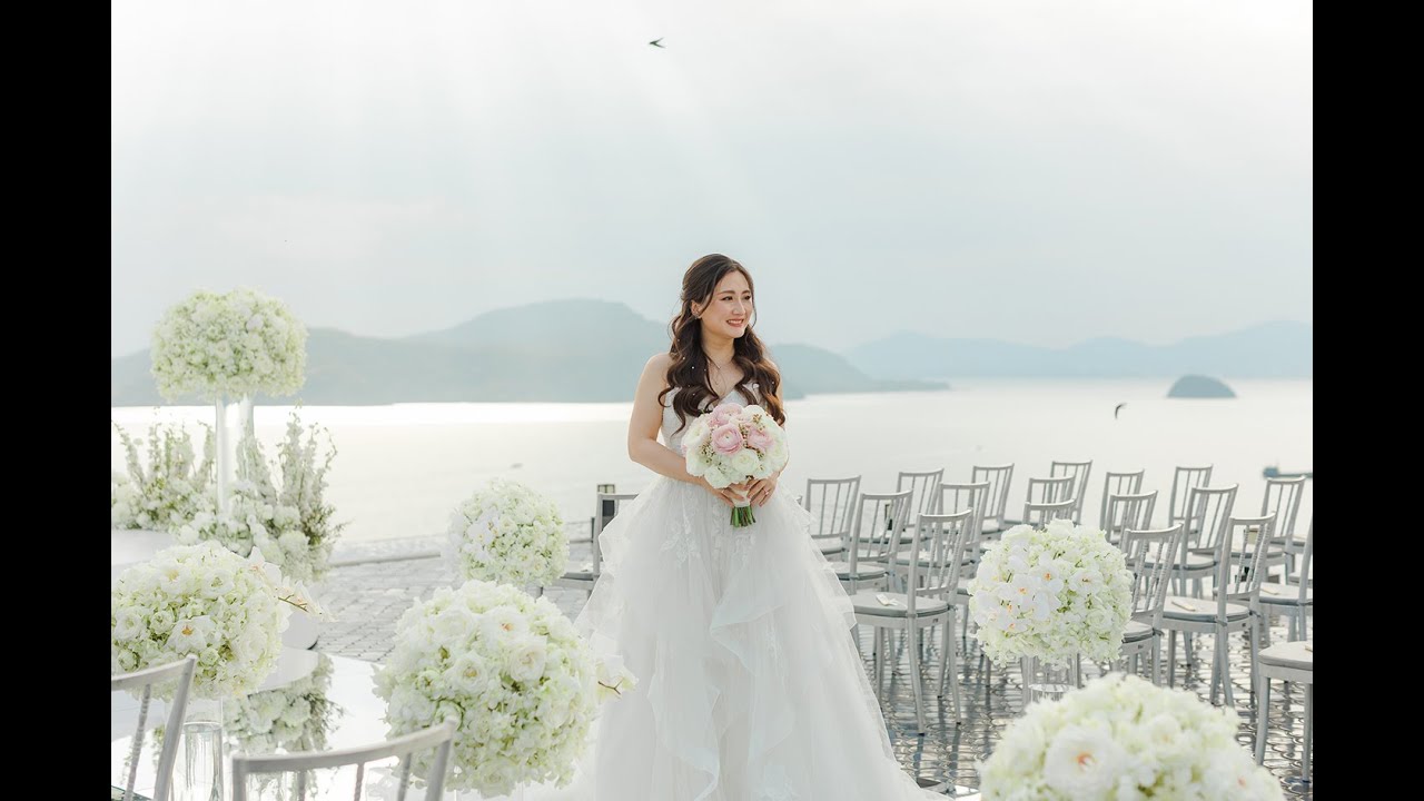 HIGHLIGHT : Above the Clouds Xu Rui & Yoshida’s Intimate Wedding at Baba Nest, Phuket