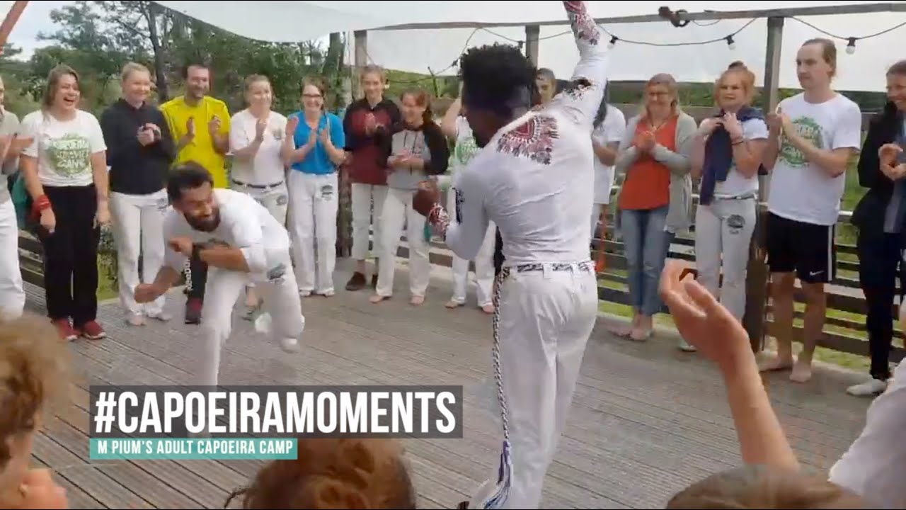 Capoeira moments. Mestre Pium, CM Gugu Quilombola, Prof Mussum