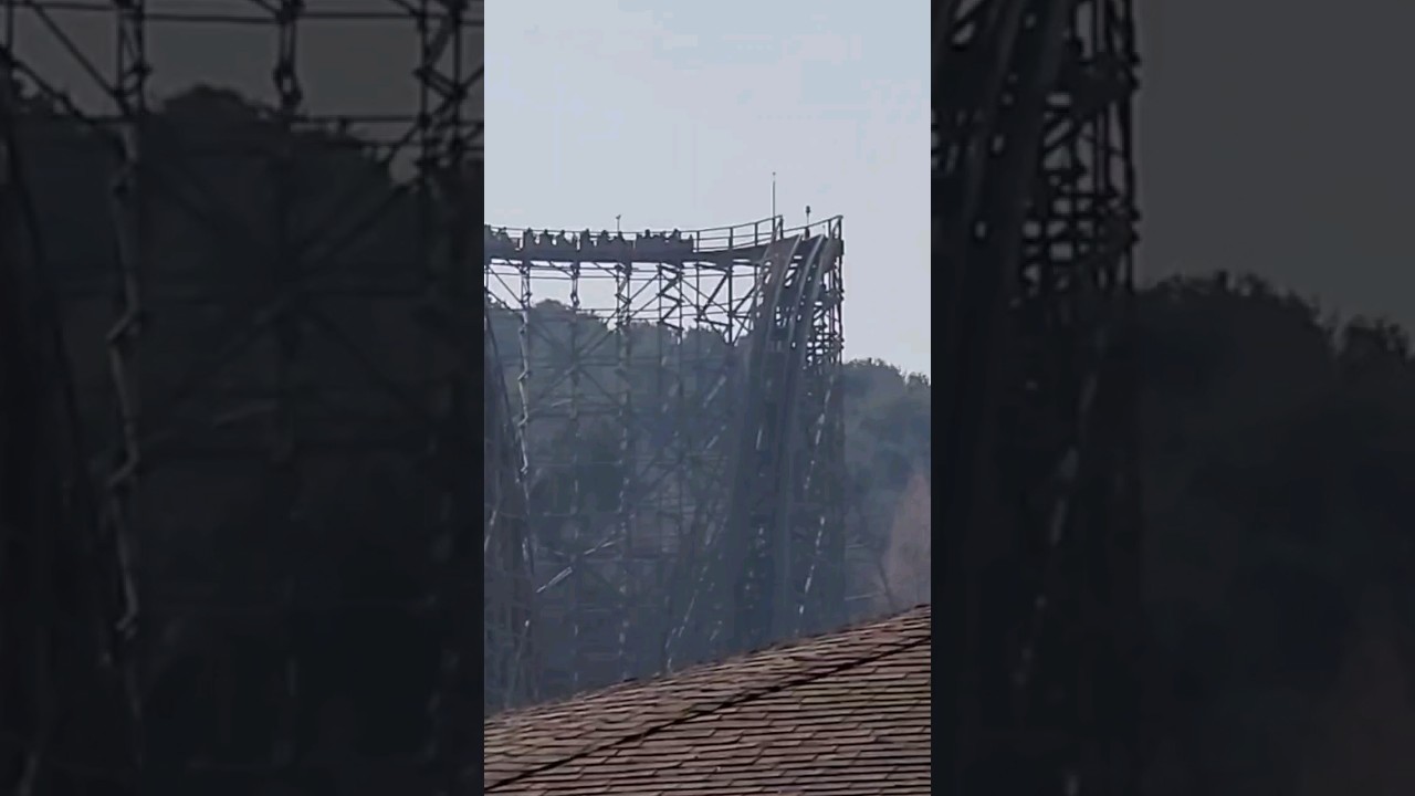 T-express Intamin Prefab Wooden coaster