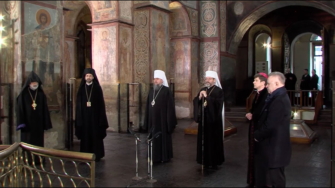 Спільна молитва за Україну в Софії Київській