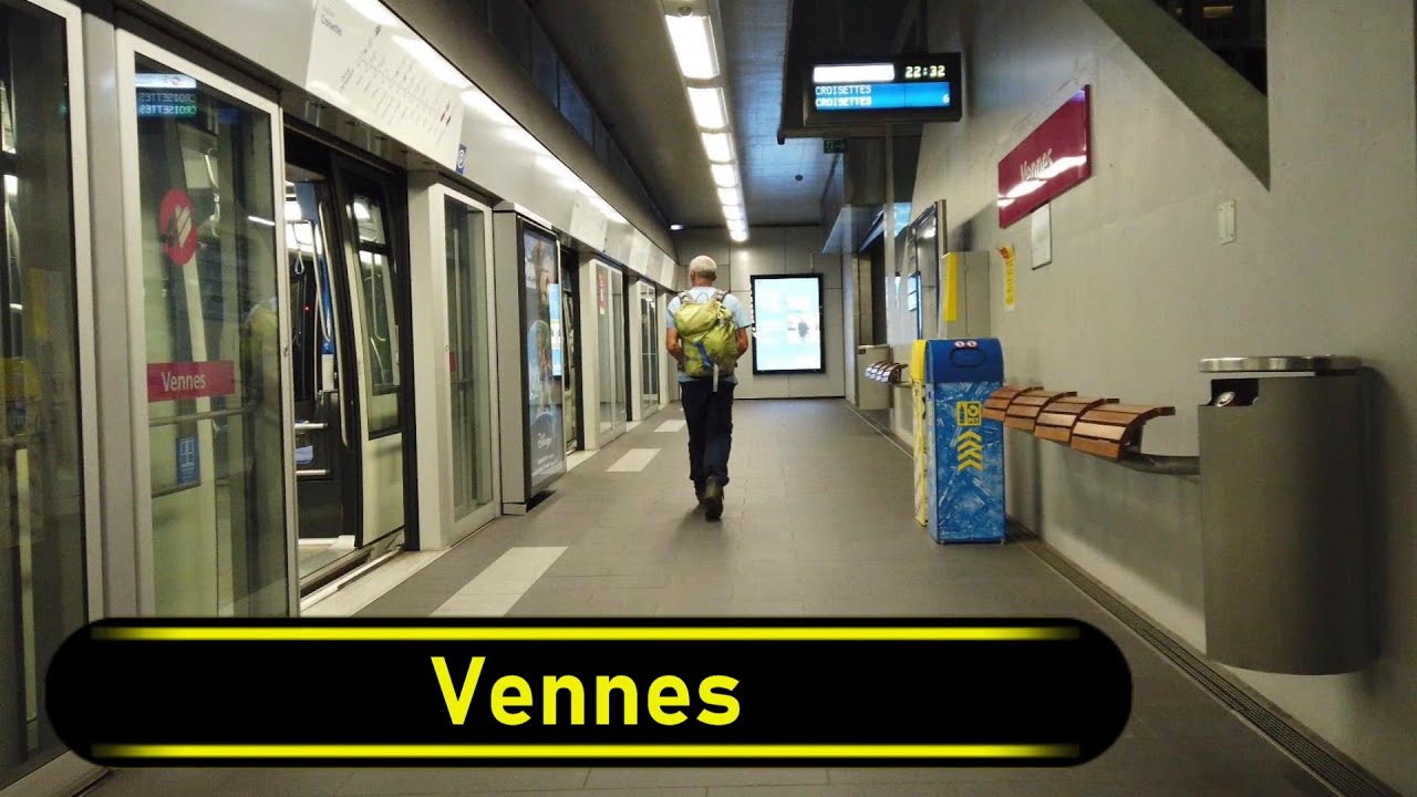 Metro Station Vennes - Lausanne 🇨🇭 - Walkthrough 🚶