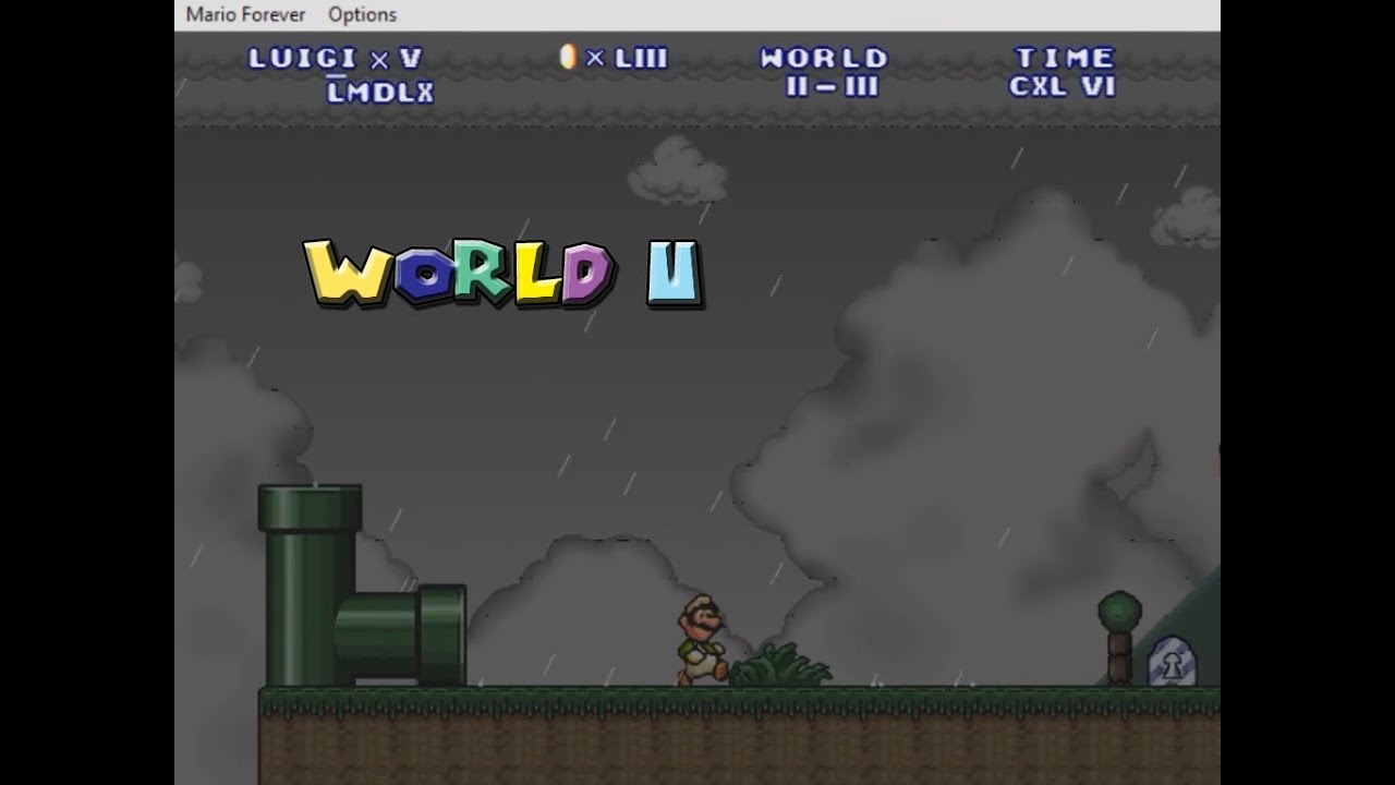 Mario Forever Roman Worlds World II By MrPrzemistrz