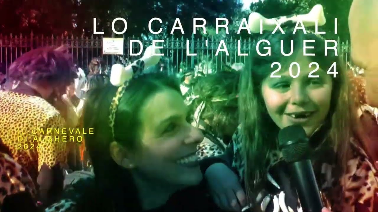 Carraixali de l'Alguer ragazzinscena 2024 1a parte