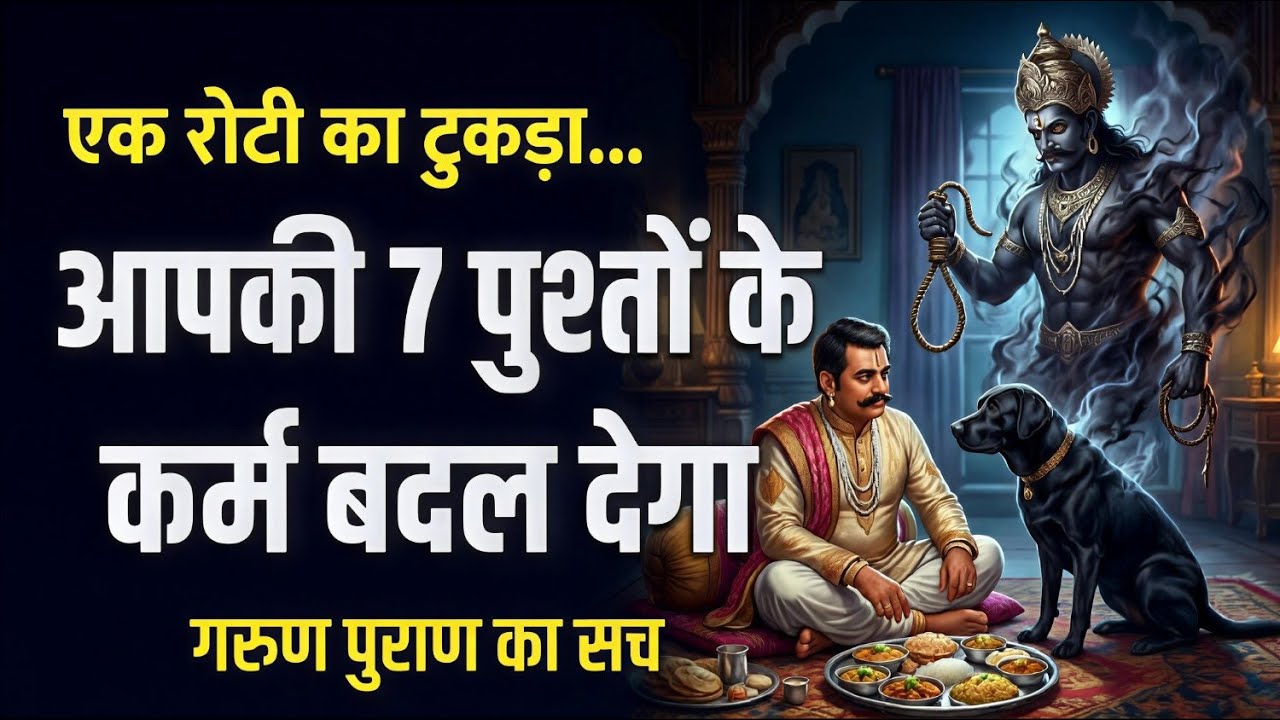 एक रोटी का टुकड़ा आपकी 7 पुश्तों के कर्म बदल देगा | The Secret of Karma & Garuda Purana
