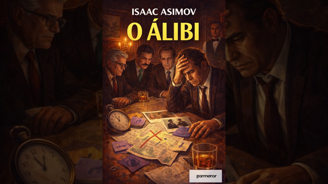Conto: O Álibi, de Isaac Asimov #audiobook #audio #audiolivro #livros #livro