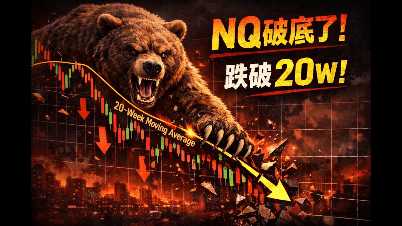 2026-0205-台股三大法人賣超726億，那斯達克破底，金銀修正!比特幣崩盤很久了，你從從容容了嗎?今天教學20周在哪?