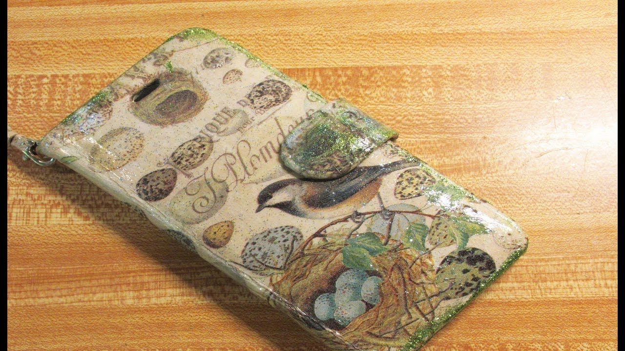 DIY Decoupage a Smart Phone Case