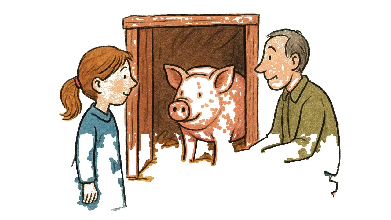 Charlotte's Web by E. B. White| Chapter 14 : Dr. Dorian| Read Aloud Short Story for Kids|by Golpo AI