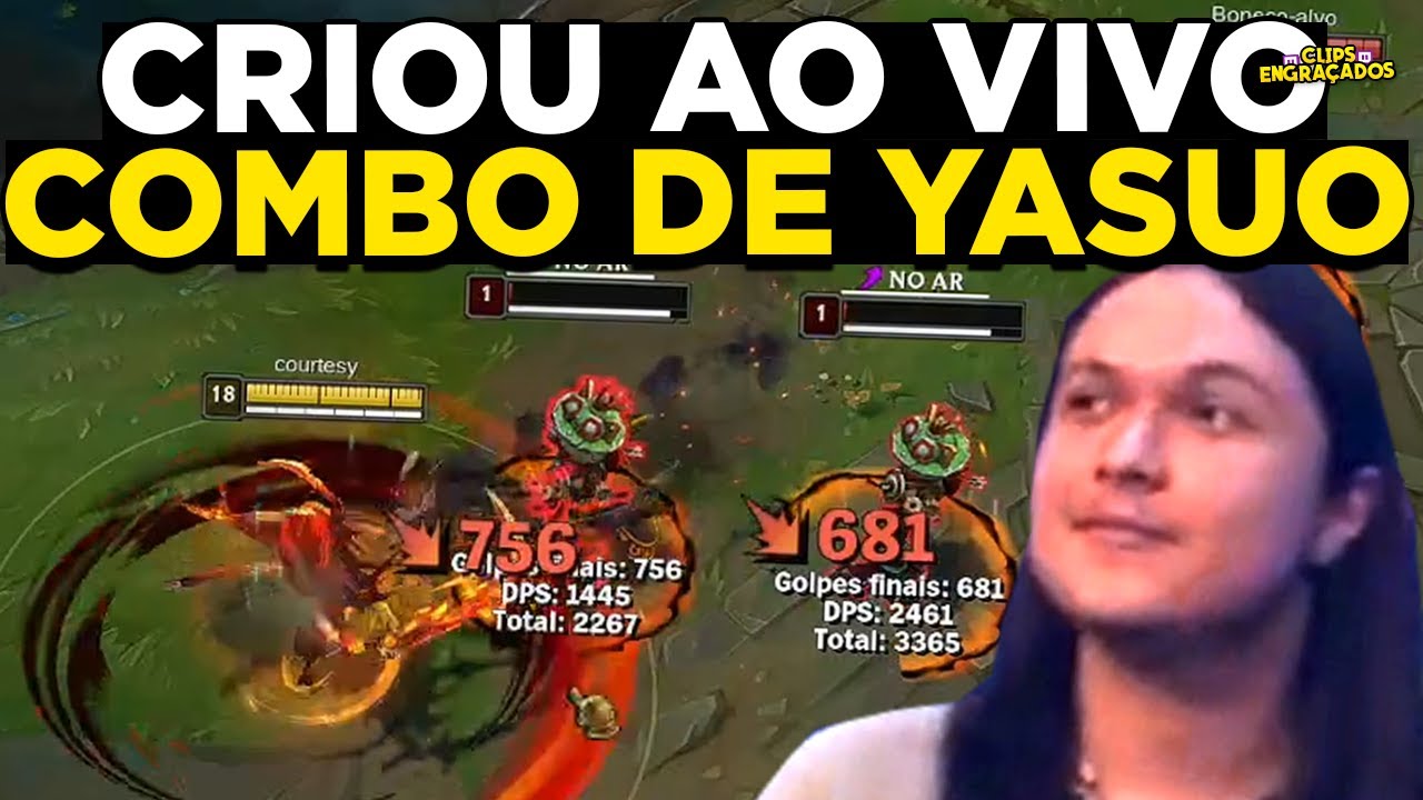 COURTESY CRIANDO COMBO DE YASUO, BUG DE 2 ARAUTOS E AYEL SOFRE - CLIPS ENGRAÇADOS