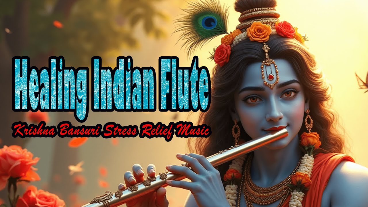 Divine Indian Flute of Lord Krishna | Pure Peace & Healing Energy