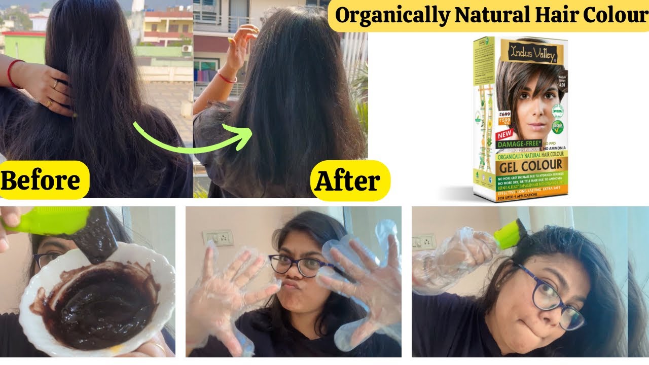 INDUS VALLEY Natural Gel Hair color review | Indus valley hair colour review