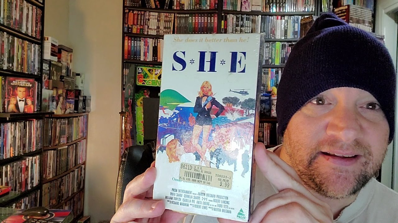 Opening a mint, factory-sealed VHS spy movie from the '80s
