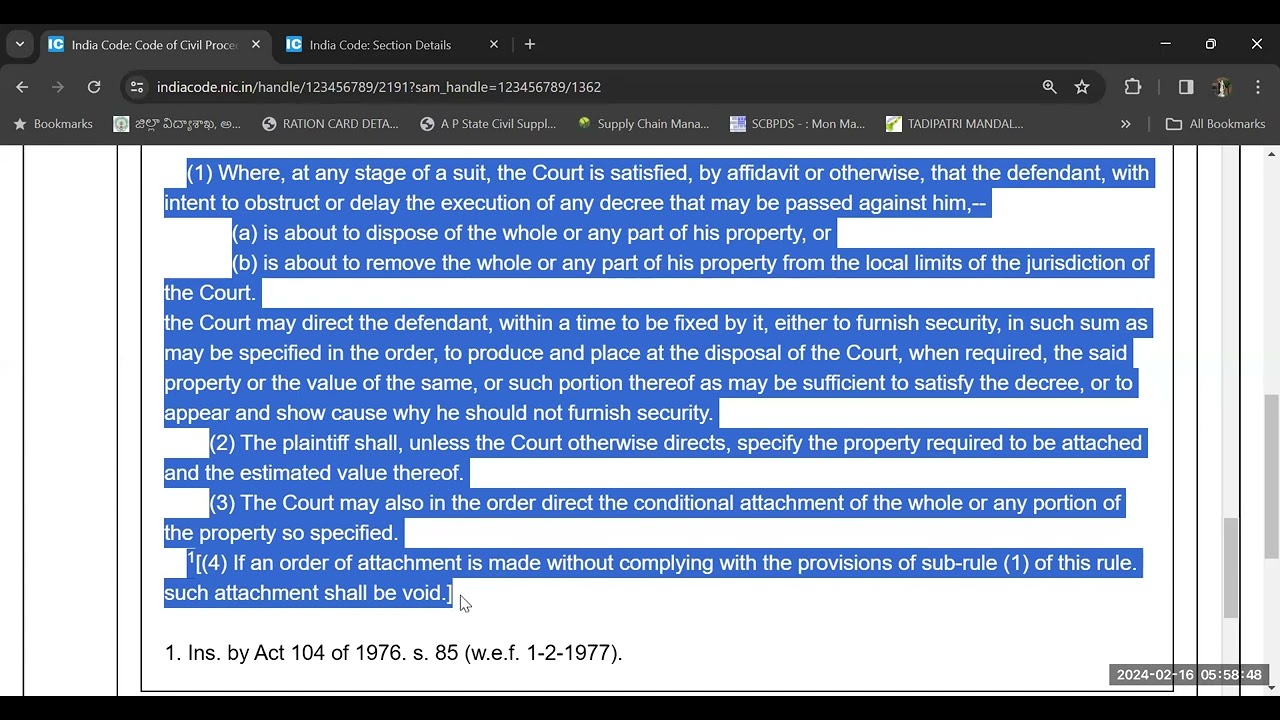 CIVIL PROCEDURE CLASS 22 by Ms JYOTHIRMAYI 1080P