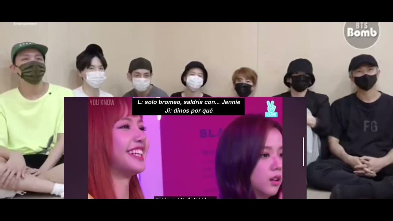 bts reaction to Blackpink moments pt 3 (fake reaction)
