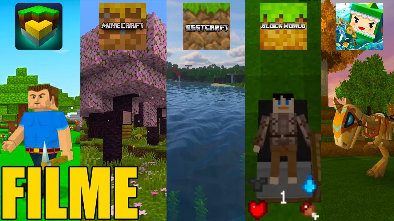 TESTANDO C&Oacute;PIA DE MINECRAFT O FILME