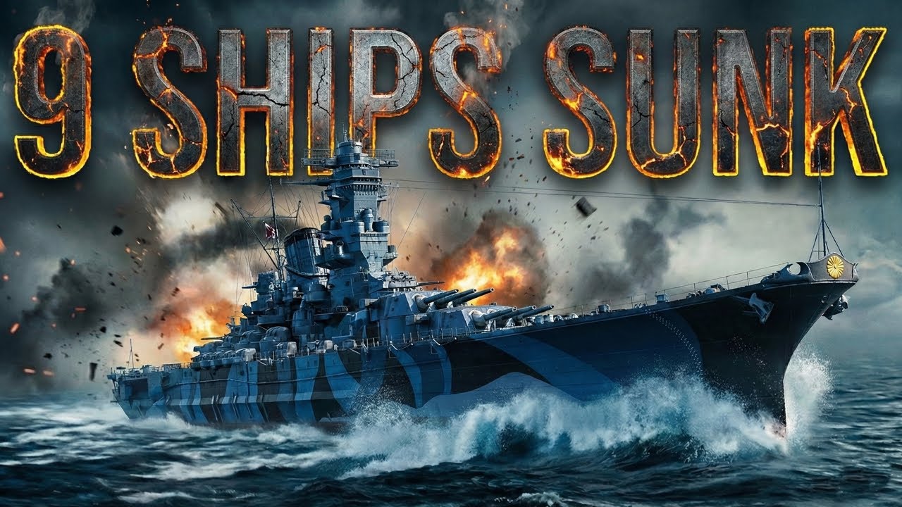 One Man Army: 9 Ships Sunk