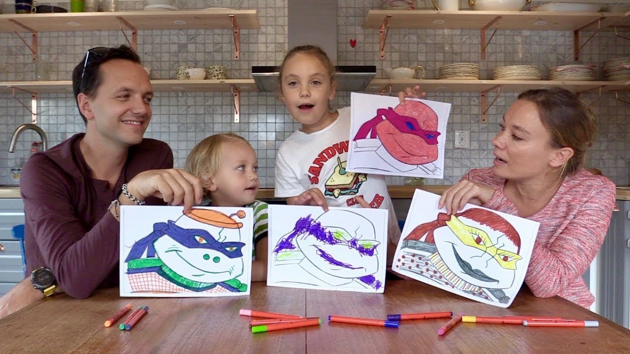 3 Marker CHALLENGE - Familjen tävlar
