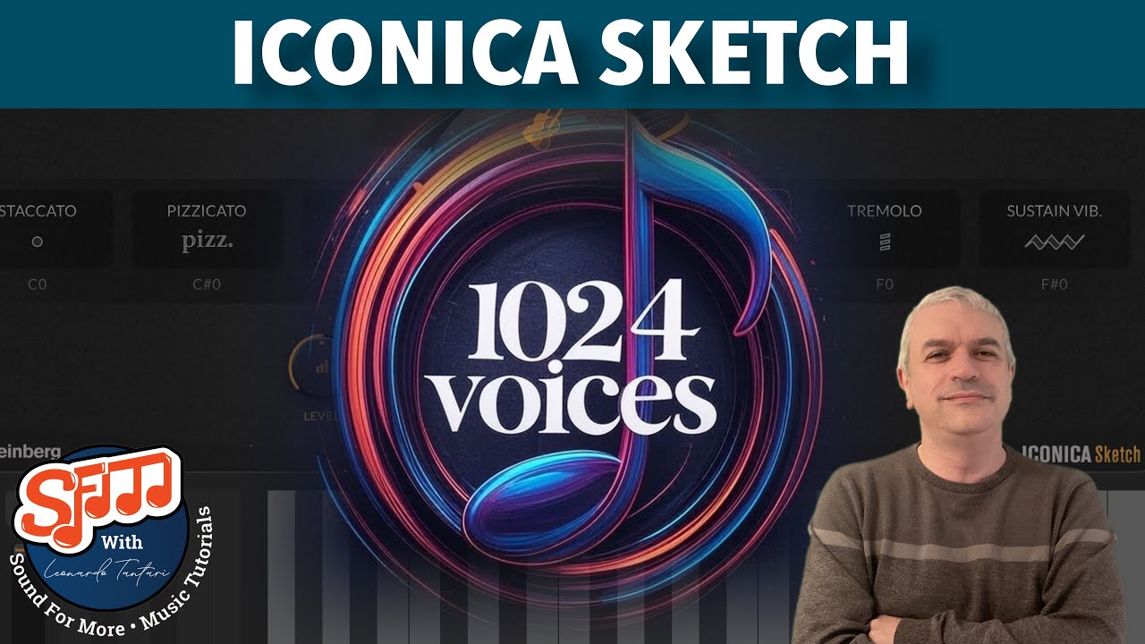 Steinberg Iconica Sketch AUv3 Orchestra App Tutorial / Demo