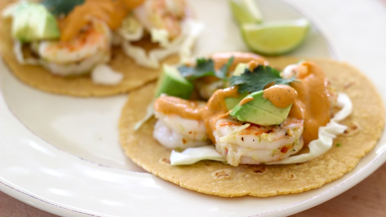 Beth's Healthy Shrimp Tacos | ENTERTAINING WITH BETH