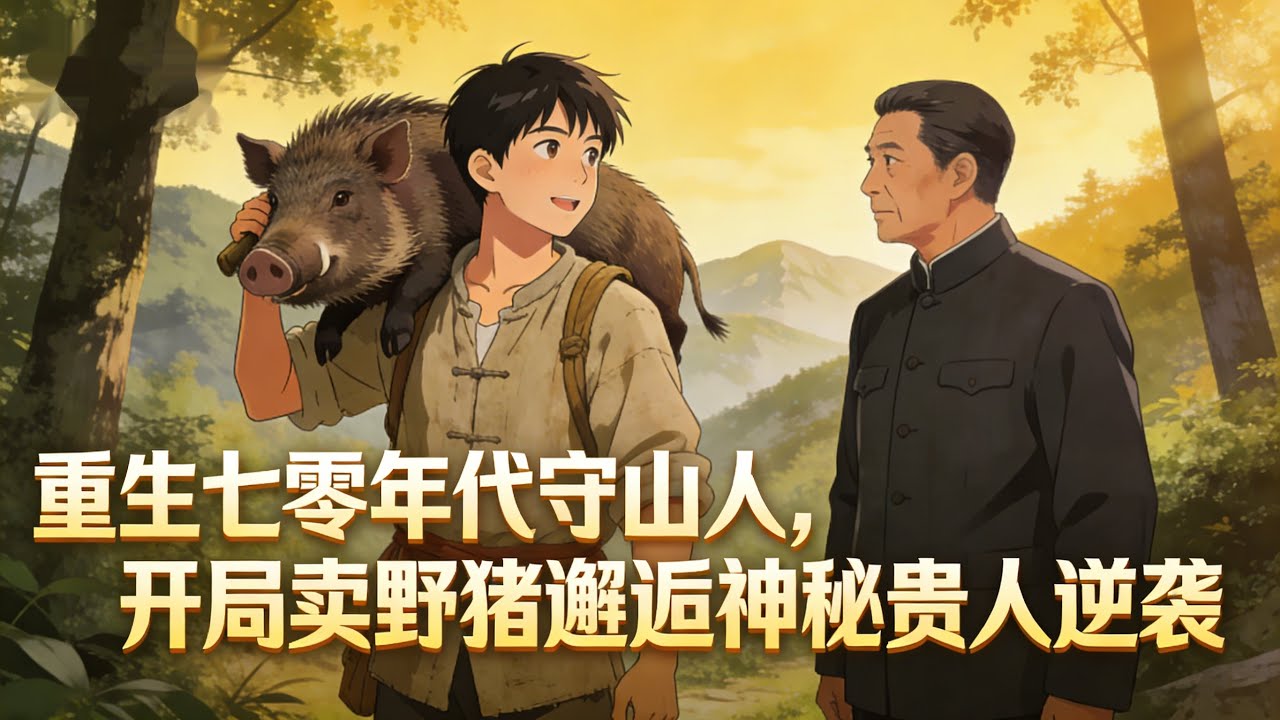 重生七零年代守山人，开局卖野猪邂逅神秘贵人逆袭。神秘贵人究竟是何身份？逆袭之路就此开启。#種田 #種田文 #種田小說 #年代小說 #動漫 #漫畫 #小說推薦