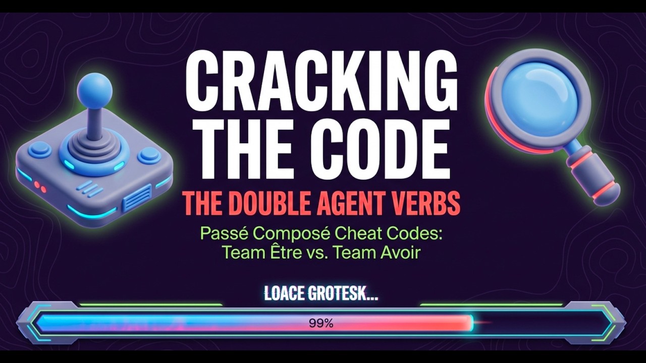 Double-Agent Verbs in Passé Composé | ÊTRE or AVOIR? Explained with Exercises class 9 & 10