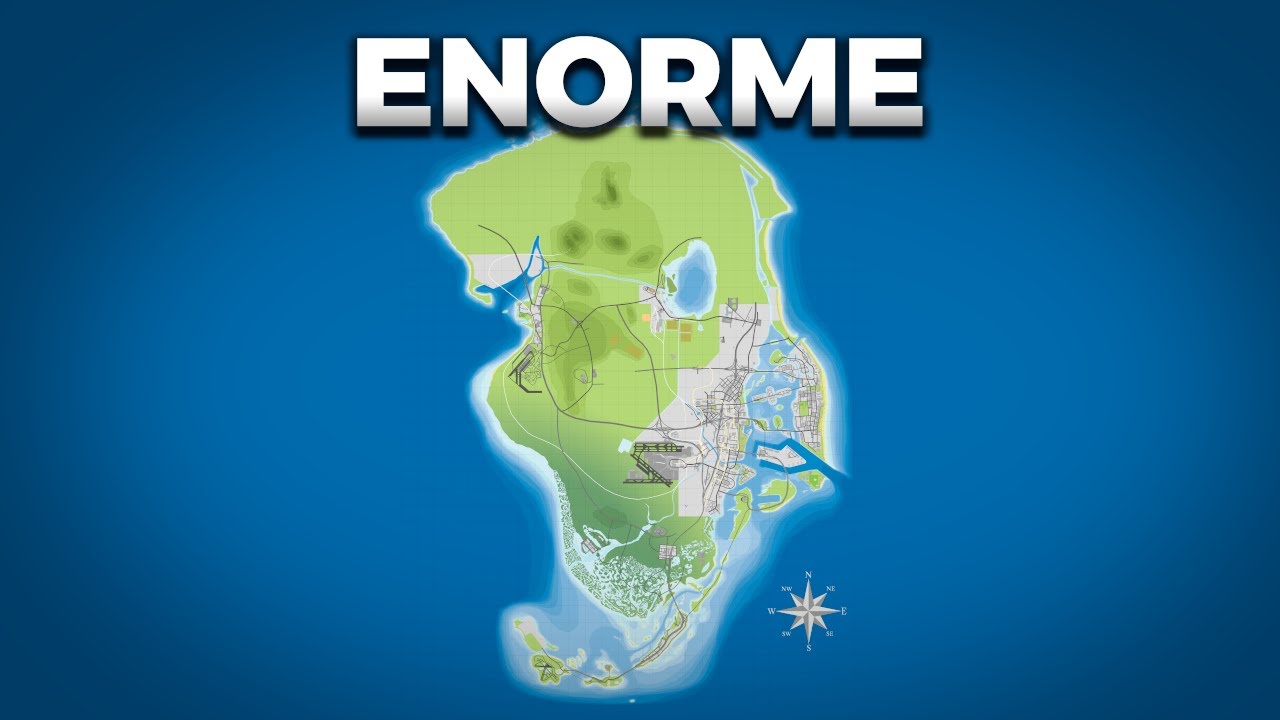 TODO sobre el GRAN y MISTERIOSO MAPA de GTA VI!