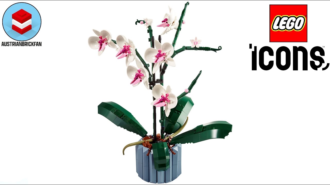 LEGO Botanical Collection 10311 Orchid Speed Build